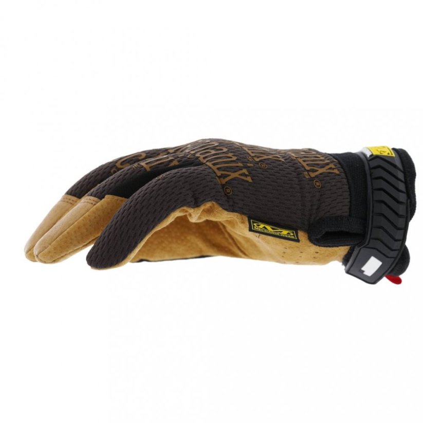 Rukavice MECHANIX LEATHER ORIGINAL® - Barva: HNĚDÁ, Velikost: L