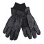 Rukavice zimní OUTDOOR kožené ČERNÉ - Barva: ČERNÁ - BLACK, Velikost: 3XL